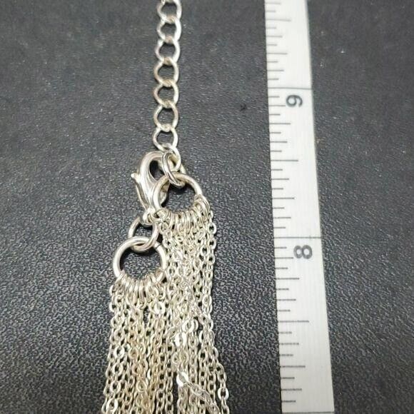 *Sale* Avon silver tone heart necklace & earring set - Picture 8 of 12